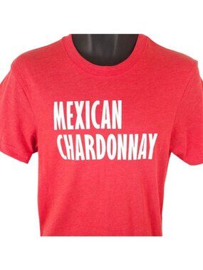 Cazadores Tequila T Shirt Mens Size Small Red Mexican Chardonnay Agave Liquor